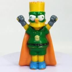 The Simpsons - Bart Simpsons Süper Kahraman Figürü 2013 Burger King Oyuncak