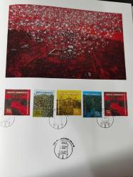 PTT DEVRİM ERBİL PORTFÖY  katalog VE LİMİTLİ  BLOK TAM TAKIM 687 nolu blok pullu her sayfası ilkgün damgalı