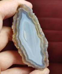 Manzaralı Açık Mavi Su Hattı Akik Çifti: Odaklanma İçin Kristal - Ağırlık: 155g - Benzersiz Koleksiyonluk Nadir Parça Kütle