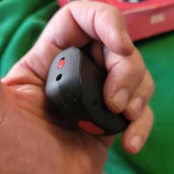 YURTDIŞINDAN YÜZÜK ŞEKLİNDE ELEKTRO ŞOK SAVUNMA ALETİ.  ÇOK ÇOK NADİR. EŞSİZ.