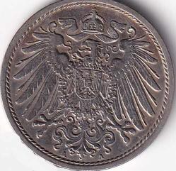 ALMANYA 10 Fenik, 1911 ÇA 