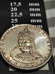 1071 Malazgirt Zaferinin 900.Yılı Anısına Sultan Alparslan Gümüş Hatıra Para 19 Gr