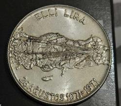 1071 Malazgirt Zaferinin 900.Yılı Anısına Sultan Alparslan Gümüş Hatıra Para 19 Gr