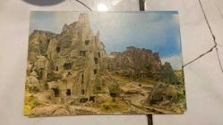 Kayalar içinde İlk Hristiyan Barınakları Ürgüp Nevşehir - KARTPOSTAL