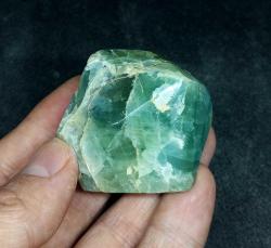 Polisajlı Yeşil Florit Doğal Kütle