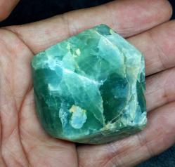 Polisajlı Yeşil Florit Doğal Kütle