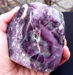 Polisajlı Gökkuşağı Florit Doğal Kütle