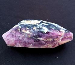 Polisajlı Mor Florit Doğal Kütle