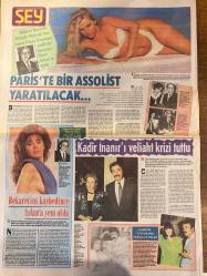 ŞEY HAFTALIK MAGAZİN GAZETESİ DOĞUM GÜNÜ HEDİYESİ  ( Turkish Newspaper ) - 19 EYLÜL 1987 -TAM TAKIM 12 SAYFADIR -Şehnaz Dilan-Melin Fırat-İpek Erden-Leyla Önder-Leyla Şomer-Sevim Egesoy-Fulden Uras-Banu Alkan-Erkan Özerman-Nükhet Duru-Güngör Bayrak-Fahrettin Aslan-Nilüfer-Kadir İnanır-Arif Susam-Nurdan Ünal-Gökhan Güney-Tüdanya-Kadir Sezer-Meral Özbek-Meral Özbek Seracettin Erman-Meral Savaş-Garo Mafyan-Ajda Pekkan-Cem Karaca-Turgut Uyar-Jale Yasan-Vahyi Bab-Ersan Tekin-Sevgi Aksoy-Devran Çağlar-Kamil Sönmez-Yüksel Uzel-Sevim Emre-Orhan Gencebay-Sevim Tuna-Samime Sanay-Ünal Narçin-Fatma Girik-Filiz Akın-Gülsen Bubikoğlu-Müjde Ar-Müjdat Gezen-İşte seks kurbanları-Şöhretleri çıplaklık-İsimlerini sorun göğüslerini görün-Bu hastalık onu uçuruma sürükledi-Paris’te bir assolist yaratılacak-Bekaretini kaybedince Aslan’a yem oldu-Kadir İnanır’ı veliaht krizi tuttu-Nurdan’ın halinden Arif anlar-Bu güzeli yakmaya kıyamadılar-Tüdanya yeni bombasıyla geliyor Sen bir ömürsün-Sahneyi yatağa taşıdı-F