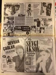 ŞEY HAFTALIK MAGAZİN GAZETESİ DOĞUM GÜNÜ HEDİYESİ  ( Turkish Newspaper ) - 19 EYLÜL 1987 -TAM TAKIM 12 SAYFADIR -Şehnaz Dilan-Melin Fırat-İpek Erden-Leyla Önder-Leyla Şomer-Sevim Egesoy-Fulden Uras-Banu Alkan-Erkan Özerman-Nükhet Duru-Güngör Bayrak-Fahrettin Aslan-Nilüfer-Kadir İnanır-Arif Susam-Nurdan Ünal-Gökhan Güney-Tüdanya-Kadir Sezer-Meral Özbek-Meral Özbek Seracettin Erman-Meral Savaş-Garo Mafyan-Ajda Pekkan-Cem Karaca-Turgut Uyar-Jale Yasan-Vahyi Bab-Ersan Tekin-Sevgi Aksoy-Devran Çağlar-Kamil Sönmez-Yüksel Uzel-Sevim Emre-Orhan Gencebay-Sevim Tuna-Samime Sanay-Ünal Narçin-Fatma Girik-Filiz Akın-Gülsen Bubikoğlu-Müjde Ar-Müjdat Gezen-İşte seks kurbanları-Şöhretleri çıplaklık-İsimlerini sorun göğüslerini görün-Bu hastalık onu uçuruma sürükledi-Paris’te bir assolist yaratılacak-Bekaretini kaybedince Aslan’a yem oldu-Kadir İnanır’ı veliaht krizi tuttu-Nurdan’ın halinden Arif anlar-Bu güzeli yakmaya kıyamadılar-Tüdanya yeni bombasıyla geliyor Sen bir ömürsün-Sahneyi yatağa taşıdı-F