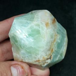 Polisajlı Yeşil Florit Doğal Kütle