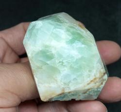 Polisajlı Yeşil Florit Doğal Kütle