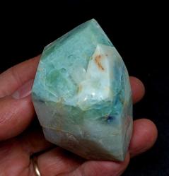 Polisajlı Yeşil Florit Doğal Kütle