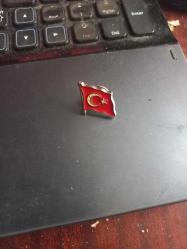 Türk Bayrağı Yaka Rozeti
