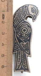 OSMANLI VAHDETTİN DÖNEMİ SAVAT İŞLEMELİ GÜMÜŞ YAKA BROŞU CC2RR1 PEK ÇIKMAZ