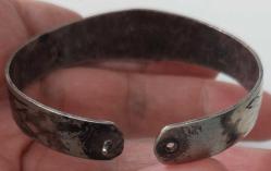 OSMANLI DÖNEMİ SAVAT İŞLEMELİ GÜMÜŞ BİLEZİK RR1AAA1 PEK ÇIKMAZ