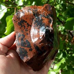 Mahagony Obsidyen Ham Kütle