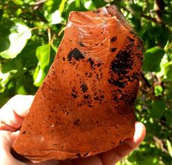 Mahagony Obsidyen Ham Kütle