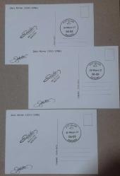 Zeki Müren 3lü TAMSET  maksikart Maksimumkart  PTT İLK GÜN DAMGALI 26.05.2021