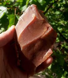 Kırmızı Kalsedon Ham Kütle