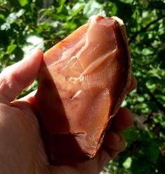 Kırmızı Kalsedon Ham Kütle