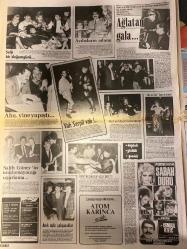 ŞEY HAFTALIK MAGAZİN GAZETESİ DOĞUM GÜNÜ HEDİYESİ  ( Turkish Newspaper ) - 26 ARALIK 1987 -TAM TAKIM 12 SAYFADIR -Gonca Vuslateri-Türkan Şoray-Aydın Şener-Yasemin Kutsi-Sevtap Parman-Tolga Savacı-Metin Şentürk-Ahu Tuğba-Salih Güney-Serpil Çakmaklı-Perihan Sözen-Sabah Duru-Mine Zeren-Merih Fırat-Nigar Uluer-Manolya-İsmail Kılıç-Küçük Ceylan-İbrahim Tatlıses-Hülya Mahmut Tuncer-Murtaza Elgin-Tekin Aksmanoğlu-Haşim Hekimoğlu-Nuriye Kantar-Tijen Kantar-Yüksel Uzel-Müşerref Akay-Tulûg Çiğgen-Gökhan Güney-Burhan Uğur Bayar-Mine Koldaş-Hakkı Bulut-Hüner Coşkuner-Murteza Elgin-Mine Koşan-Yavuz Aslan-Bomba Gibi-Yeşilçam’daki krize son umut-Böyle Gonca’ya kim tahir olmaz ki-Dönme kadınlar oraya çıkardı-87’de en seksi kadın kim-Sanat uğruna çocuğumu kaybediyordum-Göz doyuran yılbaşı hindisi-Bakımlı fahişe üçledi-Ağlatan gala-Sulu bir doğum günü-Açılışların adamı-Ahu yine yapıştı-Vah Serpil vah-İzmir’in bulutları uğur getirdi-Perihan Sözen’in kurnazlığı-Çocuğunuzun ikinci evi Atom Karınca açıldı-S