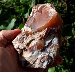 Kırmızı Kalsedon Ham Kütle