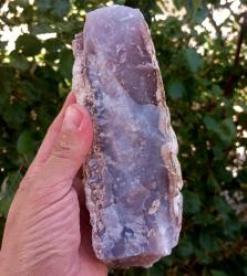 Büyük Mor Kalsedon Ham Kütle