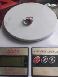7 gram kehrbar taşlı  24 mm çaplı gümüş yüzük
