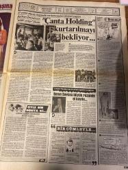 ŞEY HAFTALIK MAGAZİN GAZETESİ DOĞUM GÜNÜ HEDİYESİ  ( Turkish Newspaper ) - 11 TEMMUZ 1987 -TAM TAKIM 12 SAYFADIR -Sibel Can-Ahu Tuğba-Hülya Işıl-Engin Berberoğlu-Serpil Çakmaklı-Martina Navratilova-Zerin Özer-Gökben-Zafir Seba-Halil Ergün-Ayşe Mine-Ümit Besen-Ferdi Tayfur-Ayşe Tunalı-Kurtuluş-Zeki Müren-Ahu Tuğba-Cüneyt Arkın-Betül Işıl-Melike Zobu-Burhan Demircan-Hüseyin Can-Erkut Can-Tarık Akan-Mine Mutlu-Kenan Kalav-Arif Susam-Funda Arar-Funda Arıturk-Müserref Akay-Hüner Coşkuner-Safiye Ünal-Zuhal Olcay-Tuluğ Çiğgen-SHP’li Başkan Sibel Can Kurtardı Çiplaklara Tokat-Politik Dansöz-Raks’ı Şahane Ahu’nun Kurbanı Oldu-Engin Berberoğlu’nun İstisizleri Sevdiğinin Resmidir-Sanatım Memelerimin Ucunda Değil-Genç Kızlar İçin Fahişe Oluyorum-Top Değmez Raketler-Akkadın Derginizin Yeni Sayısı Çıktı-Gökben Erkekçe Savaşıyor-Vatikan’da Soyununca Rahipler Kovaladı-Artist Olunca Sevişmeye Başladı-Arabesk Sultan-Ahu Cüneyt’in Başına Bela Olacak-Betül Işıl Çıldırabilir-Babasının Kızı-Çanta Holding Ku
