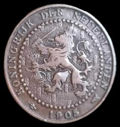 Hollanda 1905 1 Cent