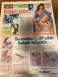 ŞEY HAFTALIK MAGAZİN GAZETESİ DOĞUM GÜNÜ HEDİYESİ  ( Turkish Newspaper ) - 11 NİSAN 1987 -TAM TAKIM 12 SAYFADIR -Sibel Turnagöl-Seyyal Taner-Neşe Aksoy-Erol Tezeren-Melike Bahar Öztan-Nevzat Ayaz-Yaprak Sunal-Kemal Sunal-Süheyla Sunal-Hale Soygazi-Banu Pırılhasan-Deniz Türkali-Ferdi Özbeğen-Necmi Türk-Azra Balım-Ferhunde Karaca-Orhan Mandıra-Kamil Sönmez-Küçük Hasan-Küçük Tülay-Murat Yıldız-Müjde Ar-Atıf Yılmaz-Türkan Şoray-Sezen Aksu-Müslüm Yılmaz-Ferdi Tayfur-Nalan-Sevda Sayın-Burçin Orhon-Mine Koşan-Yüksel Uzel-Seda Sayın-Burçin Orhon-Mehri Fırat-Nursat Doğançişik-Canan Başkaya-Nazan Berk-Kadir İnanır-Halil Ergün-Dilek Şeniz-İğrenç İlişki-Bu Aşk Bir Kurban Verdi-Felaket Kadın-Bir Kalkavan’dan Bir Kalkavan’a-Melike’ye Aşık Oldum-Sahneye Yeşilçam’da Hazırlandı-Sinema Günleri’ne Yakışan Açılış-Bu Adama İnsan Diyen Ölsün-Düşman Kardeşler-Gönül Kervanı-Geçmişler Günler-İstanbul Geceleri-Sen Kızları Sıktım Canım-Murat Yıldız Bebek Gibi-Özal’dan Yardım Dalan’dan Jest Bekliyor-Beklenmeyen D