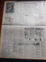 YENİ ULUS GAZETESİ - TURKİSH NEWSPAPER - 10 NİSAN 1954 - DIŞ SİYASET YAZAN HÜSEYİN CAHİT YALÇIN BAŞMAKALE - CHP GENEL BAŞKANI MALATYA'DA ONBİNLERCE VATANDAŞA HİTAP ETTİ - İSMET İNÖNÜ'NÜN İLK SEÇİM NUTKU - 1954 SEÇİMLERİ TÜRK MİLLETİ İÇİN YENİ BİR İMTİHANDIR - TÜRK MİLLETİ BİZİ İKTİDARA GETİRİRSE HER ŞEYDEN ÖNCE VATANDAŞ İÇİN EMNİYET İDARESİ KURACAĞIZ - CHP GENEL BAŞKANI İSMET İNÖNÜ'NÜN NUTKU MALATYA'DA BÜYÜK TEZAHÜRLERE YOL AÇTI - İSMET İNÖNÜ'NÜN MALATYA NUTKUNDAN SEÇMELER - GENÇ DEMOKRATLAR HOŞNUTSUZ - ORDU TAKIMIMIZ AMERİKALILARA 10-0 GALİP - KULAKLARI ÇINLASIN YAZAN NİHAT ERİM - CİNAYET AŞK VE MACERA ROMANI YAZAN MORİS PÖHAR YAZI DİZİSİ - SİYANET MELEKLERİ ANKARA VE İSTANBUL'DA BİRER KULÜP AÇTILAR - TAKIMIMIZIN DÜNYA KUPASI HAZIRLIĞI - TÜRK VE ARAP FİLMLERİ RAKS YILDIZI MELİKE EL CEMAL VE GÖNÜL YAZAR ESENPARKTA - CUMHURİYET HALK PARTİSİ EŞYA PİYANGOSU - TÜRKİYE MARATON ŞAMPİYONASI - İKİ SEVGİ ARASINDA ANKARA SİNEMASINDA - TÜRK FİLMİ ARAMIZDA YAŞAYAMAZSIN PARK VE SUS SİNEMASINDA