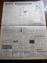 YENİ ULUS GAZETESİ - TURKİSH NEWSPAPER - 10 NİSAN 1954 - DIŞ SİYASET YAZAN HÜSEYİN CAHİT YALÇIN BAŞMAKALE - CHP GENEL BAŞKANI MALATYA'DA ONBİNLERCE VATANDAŞA HİTAP ETTİ - İSMET İNÖNÜ'NÜN İLK SEÇİM NUTKU - 1954 SEÇİMLERİ TÜRK MİLLETİ İÇİN YENİ BİR İMTİHANDIR - TÜRK MİLLETİ BİZİ İKTİDARA GETİRİRSE HER ŞEYDEN ÖNCE VATANDAŞ İÇİN EMNİYET İDARESİ KURACAĞIZ - CHP GENEL BAŞKANI İSMET İNÖNÜ'NÜN NUTKU MALATYA'DA BÜYÜK TEZAHÜRLERE YOL AÇTI - İSMET İNÖNÜ'NÜN MALATYA NUTKUNDAN SEÇMELER - GENÇ DEMOKRATLAR HOŞNUTSUZ - ORDU TAKIMIMIZ AMERİKALILARA 10-0 GALİP - KULAKLARI ÇINLASIN YAZAN NİHAT ERİM - CİNAYET AŞK VE MACERA ROMANI YAZAN MORİS PÖHAR YAZI DİZİSİ - SİYANET MELEKLERİ ANKARA VE İSTANBUL'DA BİRER KULÜP AÇTILAR - TAKIMIMIZIN DÜNYA KUPASI HAZIRLIĞI - TÜRK VE ARAP FİLMLERİ RAKS YILDIZI MELİKE EL CEMAL VE GÖNÜL YAZAR ESENPARKTA - CUMHURİYET HALK PARTİSİ EŞYA PİYANGOSU - TÜRKİYE MARATON ŞAMPİYONASI - İKİ SEVGİ ARASINDA ANKARA SİNEMASINDA - TÜRK FİLMİ ARAMIZDA YAŞAYAMAZSIN PARK VE SUS SİNEMASINDA