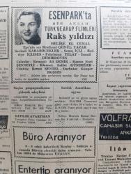 YENİ ULUS GAZETESİ - TURKİSH NEWSPAPER - 10 NİSAN 1954 - DIŞ SİYASET YAZAN HÜSEYİN CAHİT YALÇIN BAŞMAKALE - CHP GENEL BAŞKANI MALATYA'DA ONBİNLERCE VATANDAŞA HİTAP ETTİ - İSMET İNÖNÜ'NÜN İLK SEÇİM NUTKU - 1954 SEÇİMLERİ TÜRK MİLLETİ İÇİN YENİ BİR İMTİHANDIR - TÜRK MİLLETİ BİZİ İKTİDARA GETİRİRSE HER ŞEYDEN ÖNCE VATANDAŞ İÇİN EMNİYET İDARESİ KURACAĞIZ - CHP GENEL BAŞKANI İSMET İNÖNÜ'NÜN NUTKU MALATYA'DA BÜYÜK TEZAHÜRLERE YOL AÇTI - İSMET İNÖNÜ'NÜN MALATYA NUTKUNDAN SEÇMELER - GENÇ DEMOKRATLAR HOŞNUTSUZ - ORDU TAKIMIMIZ AMERİKALILARA 10-0 GALİP - KULAKLARI ÇINLASIN YAZAN NİHAT ERİM - CİNAYET AŞK VE MACERA ROMANI YAZAN MORİS PÖHAR YAZI DİZİSİ - SİYANET MELEKLERİ ANKARA VE İSTANBUL'DA BİRER KULÜP AÇTILAR - TAKIMIMIZIN DÜNYA KUPASI HAZIRLIĞI - TÜRK VE ARAP FİLMLERİ RAKS YILDIZI MELİKE EL CEMAL VE GÖNÜL YAZAR ESENPARKTA - CUMHURİYET HALK PARTİSİ EŞYA PİYANGOSU - TÜRKİYE MARATON ŞAMPİYONASI - İKİ SEVGİ ARASINDA ANKARA SİNEMASINDA - TÜRK FİLMİ ARAMIZDA YAŞAYAMAZSIN PARK VE SUS SİNEMASINDA