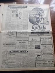 YENİ ULUS GAZETESİ - 4 NİSAN 1954 - BİR İBRET DERSİ YAZAN HÜSEYİN CAHİT YALÇIN BAŞMAKALE - BİRİ YOLCU UÇAĞIMIZ İNFİLAK ETTİ 25 KİŞİ ÖLDÜ -  UÇAK KAZASINA KURBAN GİDENLER ARASINDA KÖYLÜ PARTİSİ GENEL BAŞKANI REMZİ OĞUZ ARIK VE DEMOKRAT PARTİ MİLLETVEKİLİ SALOMON ADATO VARDI FOTOĞRAF - ARK'IN MOTORUNDAN BİRİ TOROS ÜZERİNDE KOPTU UÇAK DÜŞTÜ - KAPTAN PİLOT MUZAFFER CEYLAN VE ÖLEN YOLCULARDAN AKBANK GENEL MÜDÜRLÜK MUAMELAT MÜDÜRÜ FİKRET BAŞKAL FOTOĞRAFI - KASIM GÜLEK'İN BASIN TOPLANTISI CHP PARTİSİ KİN GÜTMEYECEKTİR - İNGİLTERE'YE BORCUMUZ ON MİLYON STERLİN - TİTO TEHLİKE AZALDI DİYOR - BAŞBAKAN ADNAN MENDERES DÜN GELDİ - DİEN BİEN FU'DA FRANSIZ BAŞARISI - DEMOKRAT PARTİ ELAZIĞ'DAN ÜMİDİ KESMİŞ DURUMDADIR - CİNAYET AŞK VE MACERA ROMANI MÜTHİŞ SIR YAZAN MORİS PÖHAR YAZI DİZİSİ - BAYKARA'NIN SERÜVENLERİ ÇİZGİ ROMAN - CUMHURİYET HALK PARTİSİ EŞYA PİYANGOSU - ALAADDİN YAVAŞÇA İLK SAHNE KONSERİNİ BÜYÜK SİNEMADA VERİYOR - ANKARA DİŞ TABİPLERİ CEMİYETİ ÇAYI ANKARA PALAS SALONUNDA - KOÇ BİRLİK