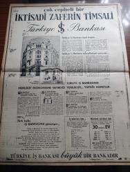 YENİ ULUS GAZETESİ - 4 NİSAN 1954 - BİR İBRET DERSİ YAZAN HÜSEYİN CAHİT YALÇIN BAŞMAKALE - BİRİ YOLCU UÇAĞIMIZ İNFİLAK ETTİ 25 KİŞİ ÖLDÜ -  UÇAK KAZASINA KURBAN GİDENLER ARASINDA KÖYLÜ PARTİSİ GENEL BAŞKANI REMZİ OĞUZ ARIK VE DEMOKRAT PARTİ MİLLETVEKİLİ SALOMON ADATO VARDI FOTOĞRAF - ARK'IN MOTORUNDAN BİRİ TOROS ÜZERİNDE KOPTU UÇAK DÜŞTÜ - KAPTAN PİLOT MUZAFFER CEYLAN VE ÖLEN YOLCULARDAN AKBANK GENEL MÜDÜRLÜK MUAMELAT MÜDÜRÜ FİKRET BAŞKAL FOTOĞRAFI - KASIM GÜLEK'İN BASIN TOPLANTISI CHP PARTİSİ KİN GÜTMEYECEKTİR - İNGİLTERE'YE BORCUMUZ ON MİLYON STERLİN - TİTO TEHLİKE AZALDI DİYOR - BAŞBAKAN ADNAN MENDERES DÜN GELDİ - DİEN BİEN FU'DA FRANSIZ BAŞARISI - DEMOKRAT PARTİ ELAZIĞ'DAN ÜMİDİ KESMİŞ DURUMDADIR - CİNAYET AŞK VE MACERA ROMANI MÜTHİŞ SIR YAZAN MORİS PÖHAR YAZI DİZİSİ - BAYKARA'NIN SERÜVENLERİ ÇİZGİ ROMAN - CUMHURİYET HALK PARTİSİ EŞYA PİYANGOSU - ALAADDİN YAVAŞÇA İLK SAHNE KONSERİNİ BÜYÜK SİNEMADA VERİYOR - ANKARA DİŞ TABİPLERİ CEMİYETİ ÇAYI ANKARA PALAS SALONUNDA - KOÇ BİRLİK