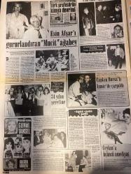 ŞEY HAFTALIK MAGAZİN GAZETESİ DOĞUM GÜNÜ HEDİYESİ  ( Turkish Newspaper ) - 5 MART 1988 -TAM TAKIM 12 SAYFADIR -Banu Alkan-Metin Kaya-Esin Afşar-Tarık Akan-Ceylan-Necla Nazır-Ferdi Tayfur-Müşerref Akay-Semra İnanç-Fatma Belgen-Sevim Tanürek-Nilüfer-Cavit Tanürek-Gönül Tansel-Yüksel Şenel-Meral Mandra-Afemin Deniz-Gülşen Akkaya-Tamer Taylan-Sevim Egesoy-Nejat Uygur-Prof. Sinanoğlu-Banu Alkan reklamına devleti de alet etti-“Afrodit” rezaleti-“Batti mi size?”-“Afrodit” Moskova yolcusu-“Türkiye’nin reklamı olacak”-Ceylan-Ceylana 3. Ameliyat-Mine Kolkır-Burla Yıldızoğlu-Erhan Şimşek-Atilla Arcan-İrfan Ünal-Çiğdem Akanusu-Ayşegül Aldinç-Nazik Işdamar-Nigo’s-Aydan-Ecem-Selin Dilmen-Salih Güney-Sırrı Gültekin-Melike Zobu-Ayla Algan-Gencay Gürün-Muhsin Ertuğrul-Banu Alkan-Metin Kaya-Nerde trak orda bırak-Esin Afşar’ı gururlandıran “Mucit” ağabey-Türk profesörün kimya devrimi-35’inden sonra baba olursa Tarık Akan gibidir-Çapkın Bursa’lı İzmir’de çarpıldı-Ceylan’a üçüncü ameliyat-Gerçek olmayan sa