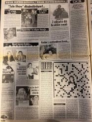 ŞEY HAFTALIK MAGAZİN GAZETESİ DOĞUM GÜNÜ HEDİYESİ  ( Turkish Newspaper ) - 5 MART 1988 -TAM TAKIM 12 SAYFADIR -Banu Alkan-Metin Kaya-Esin Afşar-Tarık Akan-Ceylan-Necla Nazır-Ferdi Tayfur-Müşerref Akay-Semra İnanç-Fatma Belgen-Sevim Tanürek-Nilüfer-Cavit Tanürek-Gönül Tansel-Yüksel Şenel-Meral Mandra-Afemin Deniz-Gülşen Akkaya-Tamer Taylan-Sevim Egesoy-Nejat Uygur-Prof. Sinanoğlu-Banu Alkan reklamına devleti de alet etti-“Afrodit” rezaleti-“Batti mi size?”-“Afrodit” Moskova yolcusu-“Türkiye’nin reklamı olacak”-Ceylan-Ceylana 3. Ameliyat-Mine Kolkır-Burla Yıldızoğlu-Erhan Şimşek-Atilla Arcan-İrfan Ünal-Çiğdem Akanusu-Ayşegül Aldinç-Nazik Işdamar-Nigo’s-Aydan-Ecem-Selin Dilmen-Salih Güney-Sırrı Gültekin-Melike Zobu-Ayla Algan-Gencay Gürün-Muhsin Ertuğrul-Banu Alkan-Metin Kaya-Nerde trak orda bırak-Esin Afşar’ı gururlandıran “Mucit” ağabey-Türk profesörün kimya devrimi-35’inden sonra baba olursa Tarık Akan gibidir-Çapkın Bursa’lı İzmir’de çarpıldı-Ceylan’a üçüncü ameliyat-Gerçek olmayan sa