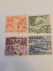 İsviçre(Helvetia)        Landscapes and technics - Manzara ve teknik