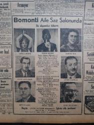 ULUS GAZETESİ - TURKİSH NEWSPAPER - 23 NİSAN 1949 - PRENSİPLER ETRAFINDA YAZAN HÜSEYİN CAHİT YALÇIN BAŞMAKALE - BUGÜN MİLLİ EGEMENLİK VE ÇOCUK BAYRAMIMIZ - CUMHURBAŞKANIMIZ İSMET İNÖNÜ DÜN DE SİNOP'TA HALKLA GÖRÜŞTÜ - TÜRKİYE BÜYÜK MİLLET MECLİSİ BUNDAN 29 YIL ÖNCE BUGÜN 23 NİSAN 1920'DE ANKARA'DA AÇILMIŞTI - FRANSIZ DIŞ BAKANI ROBERT SCHUMANN'A GÖRE BERLİN ABLUKASI İÇİN GÖRÜŞME OLUYORMUŞ - KADIN RESSAMLARIMIZ YAZAN PEYAMİ SAFA - DİL TARİH VE COĞRAFYA FAKÜLTESİ ÖĞRENCİ DERNEĞİNİN ŞİİR GÜNÜ FOTOĞRAF - TURGUT DEMİRPOLAT DUY ŞİİRİ - 3 KONSER YAZAN MESUT CEMİL - KUSURLAR VE DALGINLIK PSİKOLOJİSİ YAZAN RASİM ADASAL - BİR HİNT BALE HEYETİ GELİYOR - ALBAY HÜSNÜ ZAİM DİYOR Kİ SURİYE TÜRKİYE İLE DOSTLUK SİYASETİ GÜTMEK EMELİNDEDİR - DEMİRSPOR EMNİYET MAÇININ ÖNEMİ - ISMARLAMA İHTİLAL ÇEVİREN REŞAT NURİ GÜNTEKİN - LEYLA HÜSNÜ YUSUF HÜSNÜ SABİTE TUR SITKI AKÇATEPE BOMONTİ AİLE SAZ SALONUNDA - ANKARA KIZ LİSESİ TAKIMI FOTOĞRAF - BUKET LOKANTASI - HAYAL YOLU FİLMİ BÜYÜK SİNEMADA - ÜÇ MAVİ MELEK