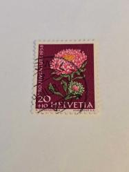 İsviçre(Helvetia)      Pro Juventute: Meadow and garden flowers, Albrecht Haller - Pro Juventute: Çayır ve bahçe çiçekleri, Albrecht Haller