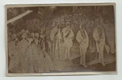 ABDÜLAZİZ'İN TAHTA ÇIKIŞI TEMALI NEGATİF FOTOĞRAF...