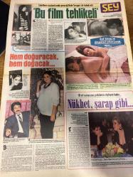 ŞEY HAFTALIK MAGAZİN GAZETESİ DOĞUM GÜNÜ HEDİYESİ  ( Turkish Newspaper ) - 27 ŞUBAT 1988 -TAM TAKIM 12 SAYFADIR -Harika Avcı-Hale Soygazi-Atıf Yılmaz-Necla Nazır-Yüksel Üzel-Nükhet Duru-Hülya Avşar-Ceylan-Nilüfer-Süreyya Duru-Orhan Gencebay-Hülya Koçyiğit-Gülşen Bubikoğlu-Belkıs Akkale-Ahmet Uluçay-Cevdet Çağla-İsmail Akçay-Gönül Tansel-Yüksel Şenel-Meral Mandıra-Mermin Denizci-Gülşen Akkaya-Fikret Hakan-Taner Akıncı-Ümit Utku-Ahmet Soner-Hasan Mutlucan-Hüseyin Can-Erkut Can-Ayhan Göncen-Meral Zeren-Emin Akçin-Nalan Taran-Şahika Tekand-Nilay Aksoy-Fatih Erkoç-Çiğdem Tunç-Emel Marsım-Bergen-Sezen Aksu-Ajda Pekkan-Nesli Şah-Zeki Müren-“Harika Avcı 88’in mayo modasının öncülüğünü yapıyor”-Cıldırtan güzel-KOM’un ithal güzellerini gölgede bıraktı-Bu yaz gözlerimiz harikalanacak-“Bu film tehlikeli”-Hem doğuracak hem doğacak-Nükhet şarap gibi-Kralicenin Derimod şıklığı-Sev beni seveyim seni “Annem”-Çapkın kuyumcu dansöz Nilüfer’i ihya etti-Süreyya Duru’nun gözleri açık gitti-Uslan artık deli