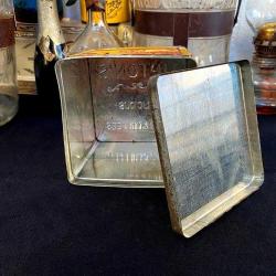 1930 İngiliz LIPTONS Antika Teneke Çay Kutusu