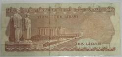 TÜRKİYE 6. EMİSYON 3. TERTİP  20 TÜRK LİRASI