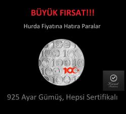 Gümüş Fiyatının Altında Hatıra Paralar!