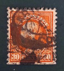 LOT.7 » 1914 Amerika Birleşik Devletleri Franklin 30 cent damgalı katalog 950 tl