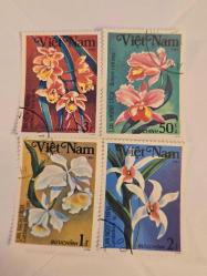 Vietnam -  Seriler: Orchids (1984) Lot.4