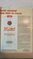 CUMHURİYETİN 75. YILI ÖZEL SAYISI DERGİSİ - 29 EKİM 1998 SAYI: 03  ABDULLAH YAZICI - SEBAHATTİN GENCAL - İLHAN BİNGÖL - ABDÜLVAHAP YILDIRIM - SEFER EKŞİ - CENGİZHAN GAMSIZ - REYHAN KALA - NESİBE ÖZDENKAYA - M. BİLAL YAMAK - ABDULLAH SÖNMEZ - DERYA AĞIRLAR - ZÜLFİKAROĞLU  TÜRKİYE CUMHURİYETİ'NİN 75. YILI - VAKIF HAFTASI - VAKIFLARIN TARİHİ GELİŞİMİ - VAKIFLARIN EĞİTİMDEKİ YERİ - İLİM VE FAZİLET VAKFI - CUMHURİYET VE EĞİTİM - VAKIF ŞUURU - VAKIFLAR KONULU ŞİİR YARIŞMASI - VAKIF VE EĞİTİM KONULU KOMPOZİSYONLAR - CUMHURİYETİN 75. YILI ETKİNLİKLERİ - MEZUN BAŞARILARI - PANEL VE SEMPOZYUMLAR - ÖZEL FAZİLET EĞİTİM KURUMLARI - SANAT VE KÜLTÜR ESERLERİ - VAKIFLARIN MİLLİ KÜLTÜRE KATKISI  - TAM TAKIM EKSİKSİZ 66 SAYFA